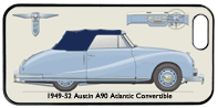 Austin A90 Atlantic Convertible 1949-52 Phone Cover Horizontal